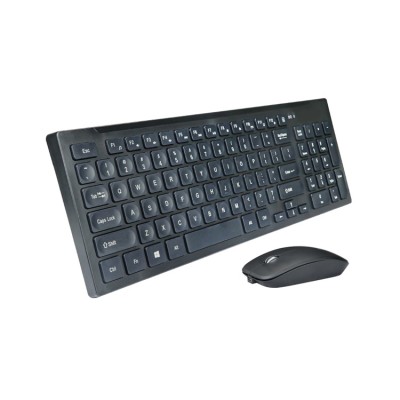 Rechargeable Wireless Mouse and Keyboard Combo 2.4G Charging Mouse Keyboard Set With Built-in Battery